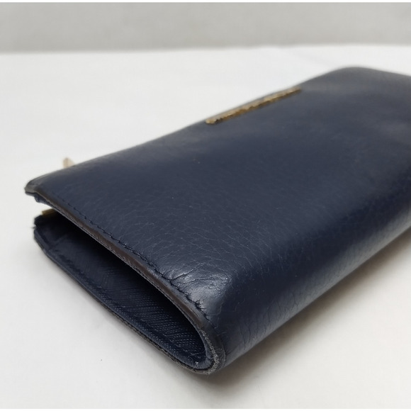 Michael Kors Black Leather Zip Around Credit Card Wallet - Picture 15 of 16